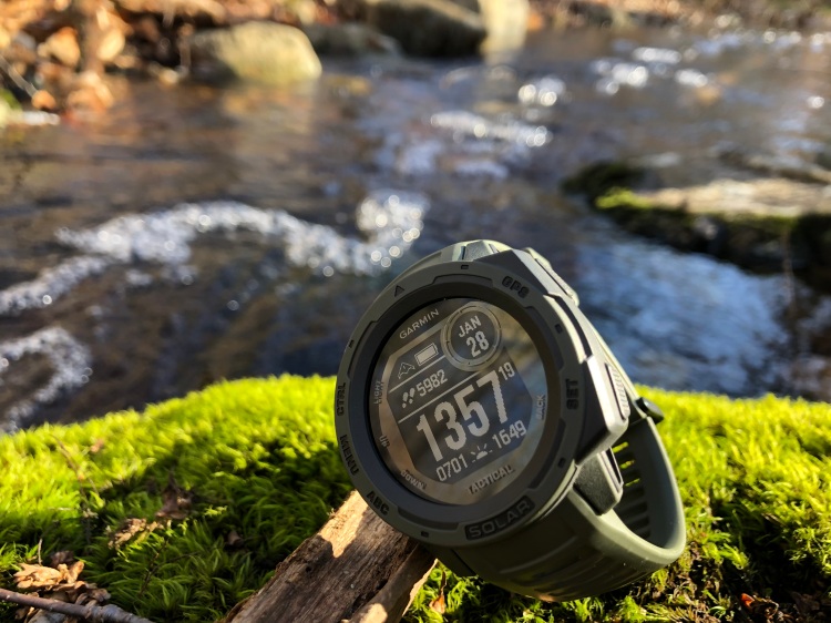 The Garmin Instinct Tactical Solar Edition